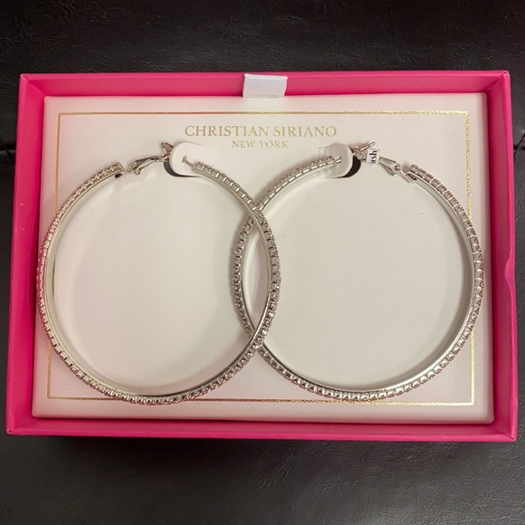 Christian Siriano Jewelry Christian Siriano Hoop Earrings Poshmark